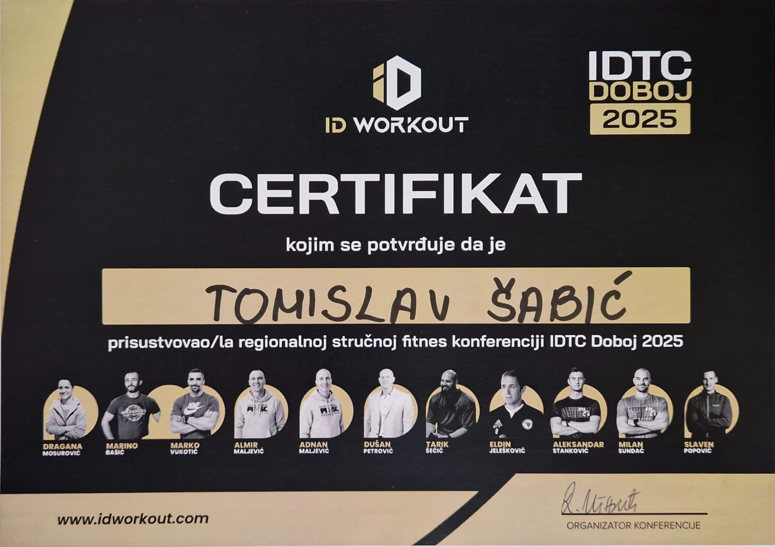 Tomislav Šabić na IDTC trenerskoj konferenciji – profesionalni razvoj